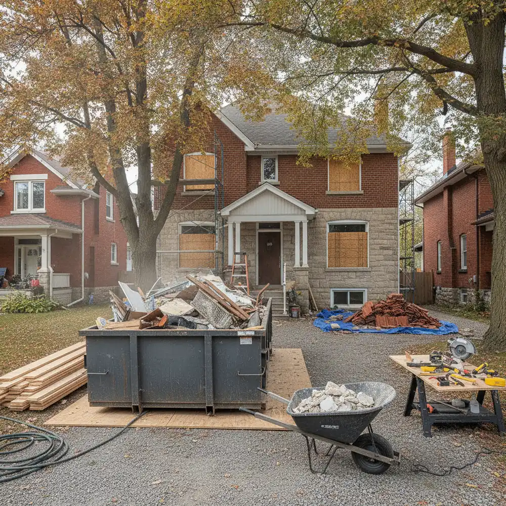 Renovation & Construction Debris Bin Rental